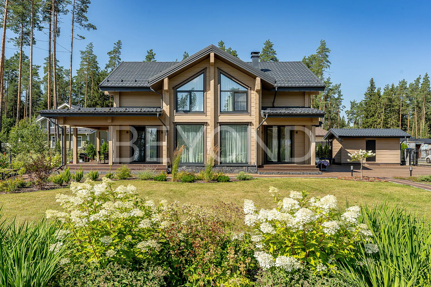 "ривер парк"- новый дом из клееного бруса в клубном посёлке фото 1