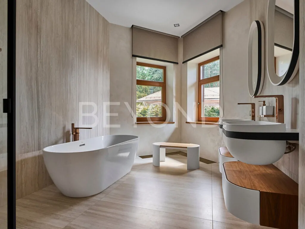 Ванная комната на втором этаже