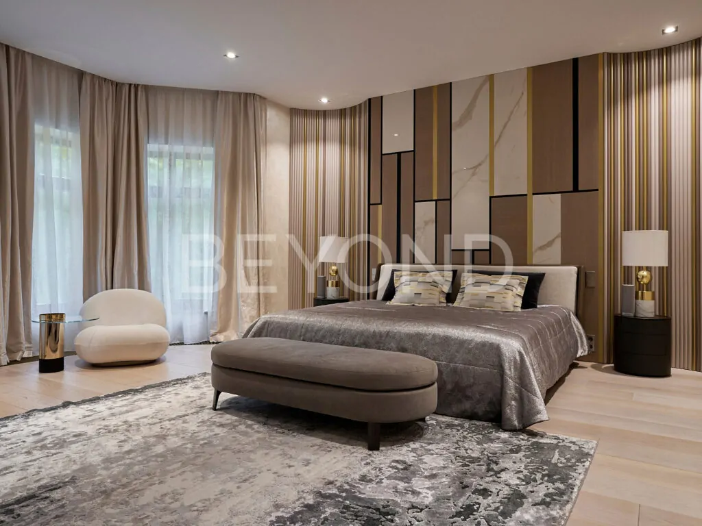 Мастер-спальня на 2 этаже