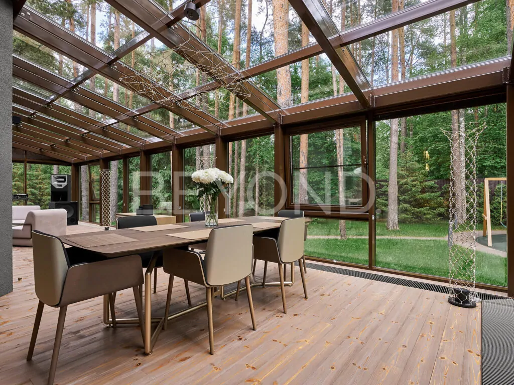 Просторная терраса