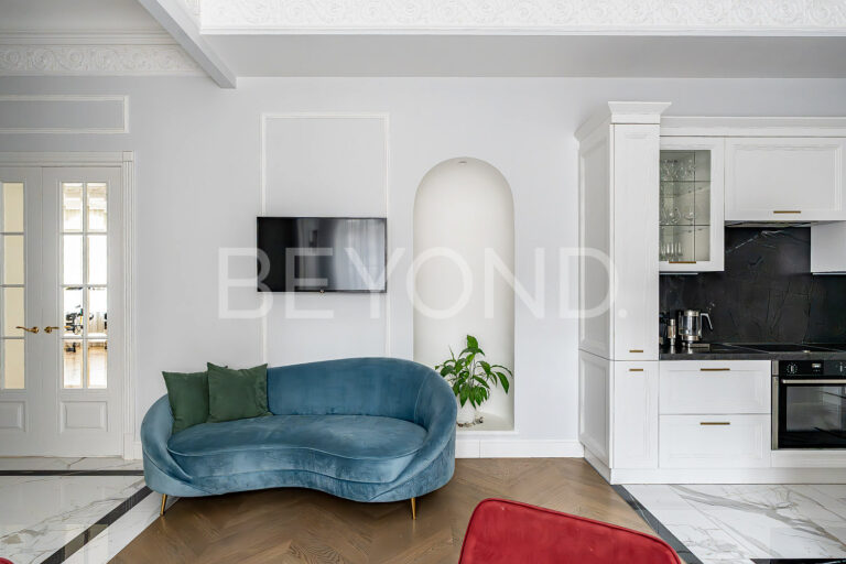 каменноостровский пр-кт, 73/75 - трехсторонняя квартира с дизайнерским ремонтом премиум-класса фото 4