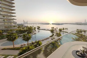 Palm Jumeirah — одно из самых знаменитых чудес Дубая, которое видно даже из космоса