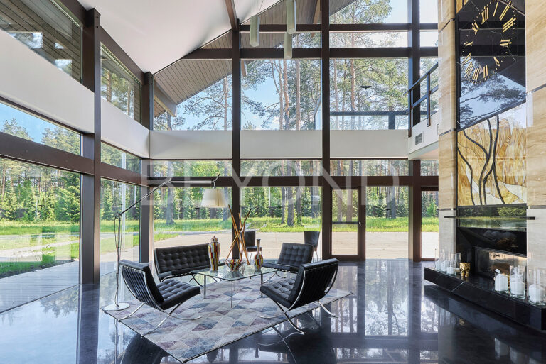 д. энколово - современный дом в стиле фахверк вблизи «охта парка» фото 4