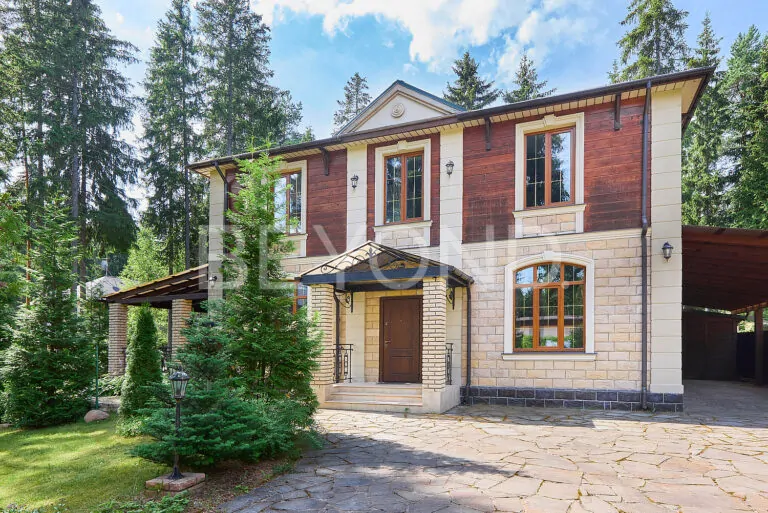 п. ленинское - дом с бассейном среди живописного ландшафта фото 5