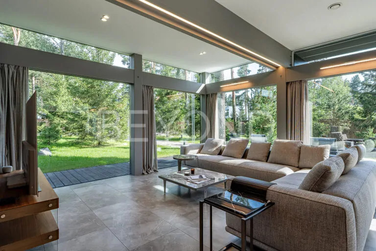 "охтинский парк" - утонченный дом для молодой семьи фото 4