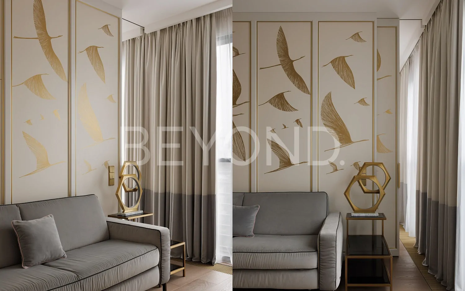 «крестовский de luxe» - квартира с гармоничным авторским дизайном фото 2