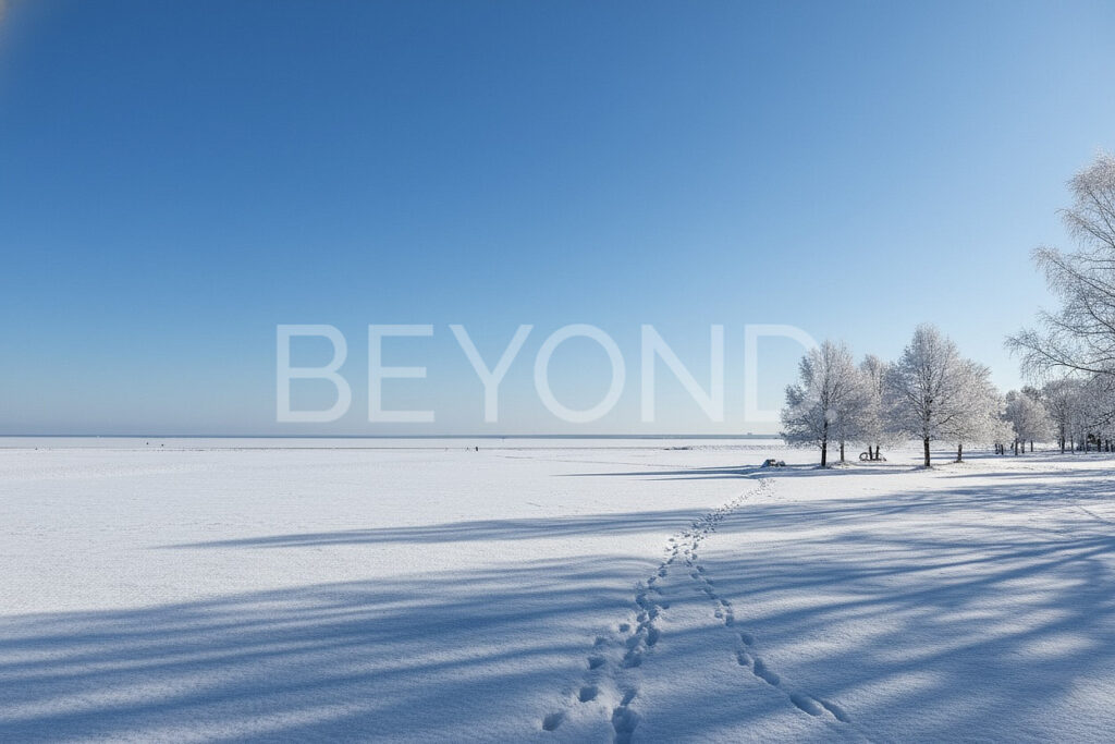 Финский залив в 10 минутах пешком