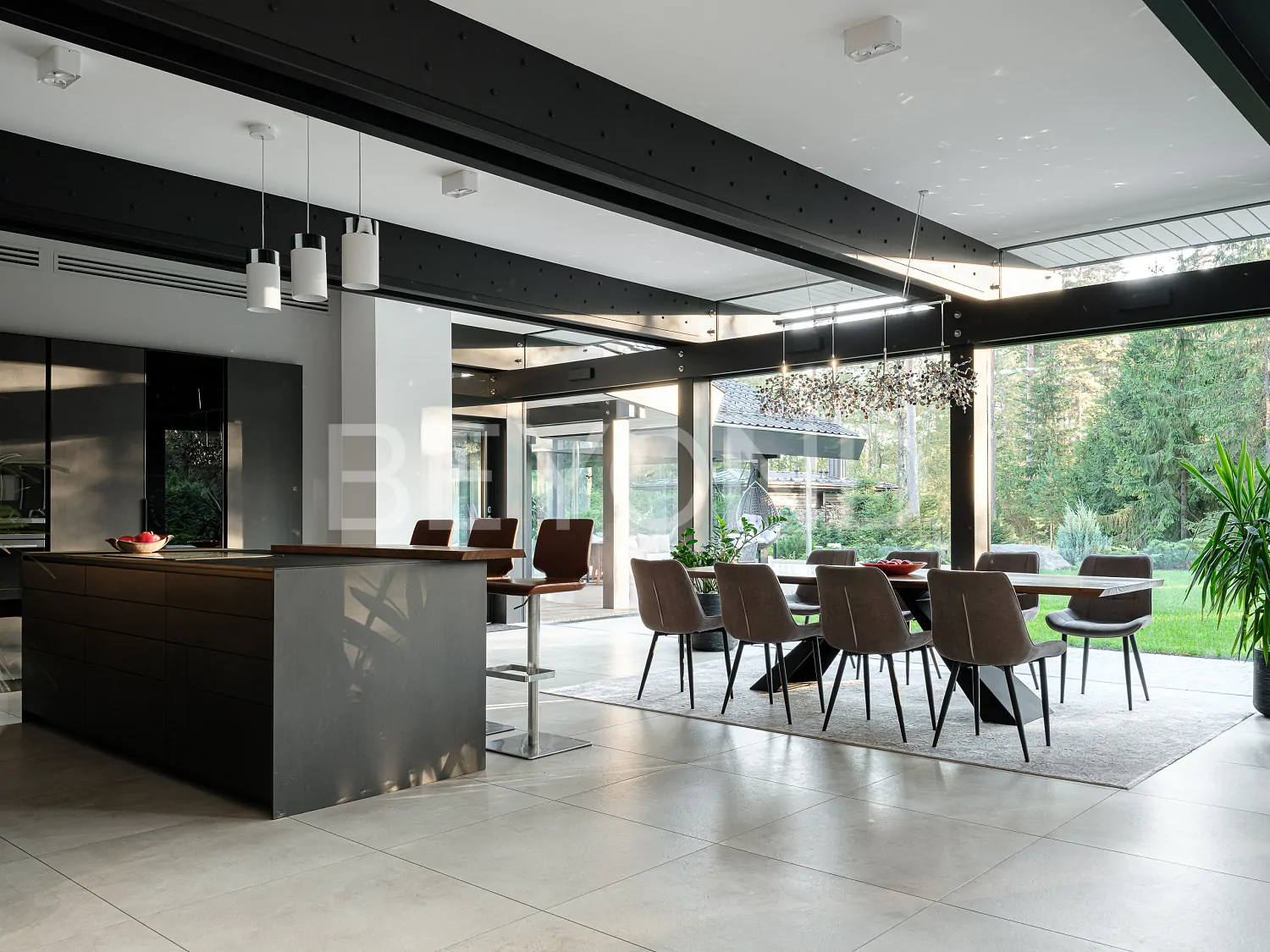 кп park paradise - резиденция с бассейном в стиле фахверк фото 4