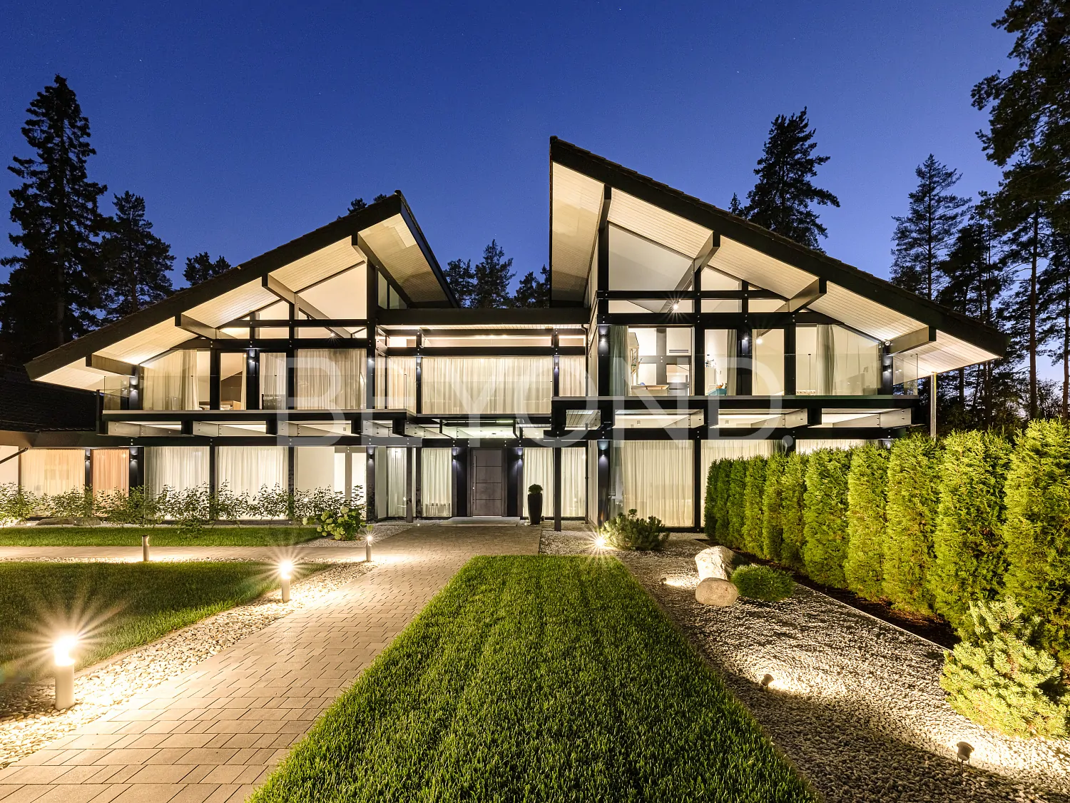 кп park paradise - резиденция с бассейном в стиле фахверк фото 1