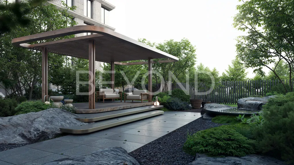 Благоустроенная территория