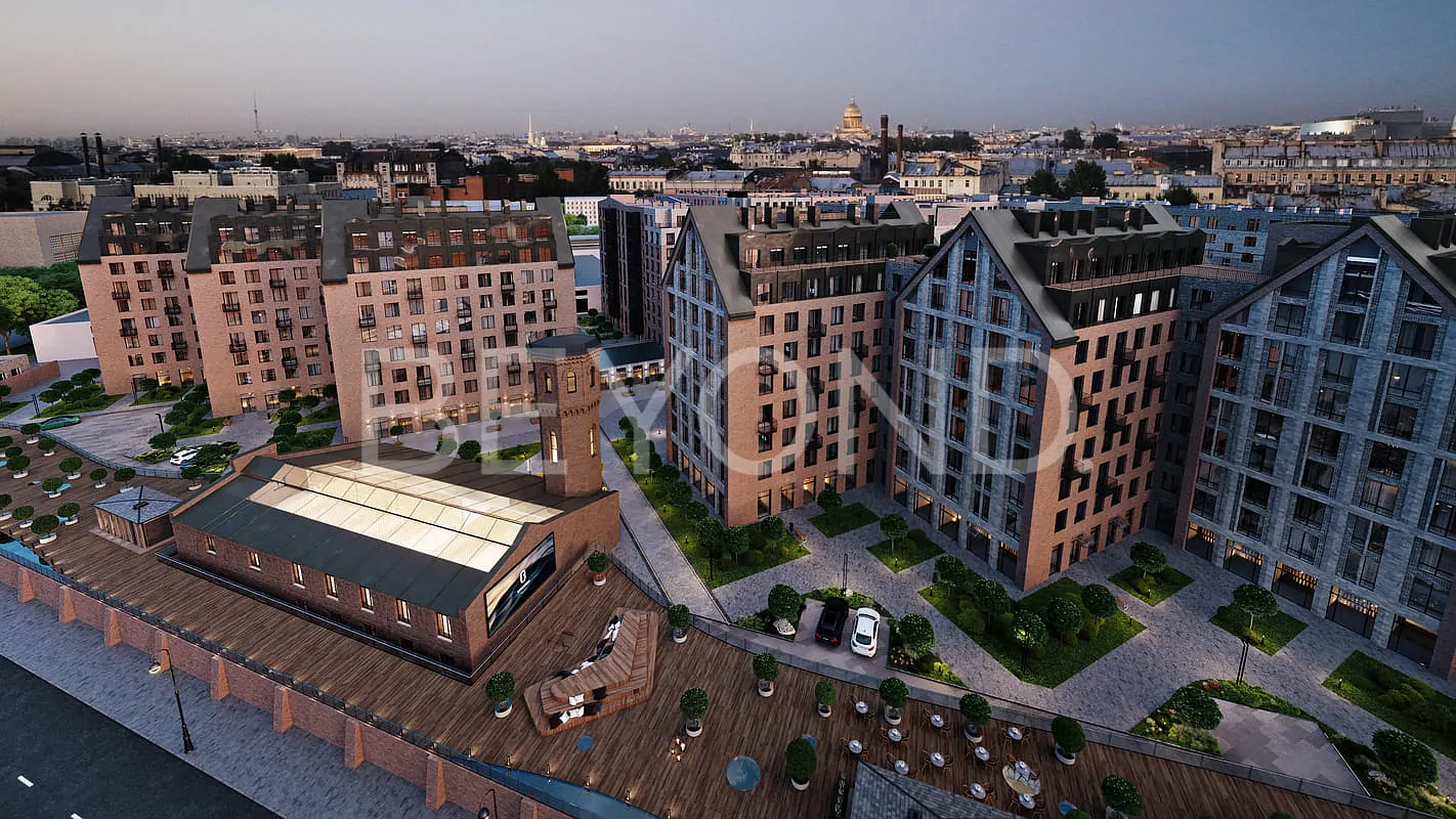 «остров первых» - квартира с видом на большую неву фото 1