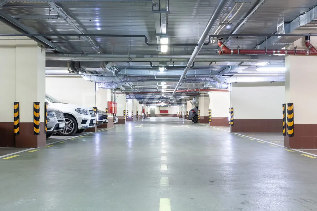 Подземный паркинг дома