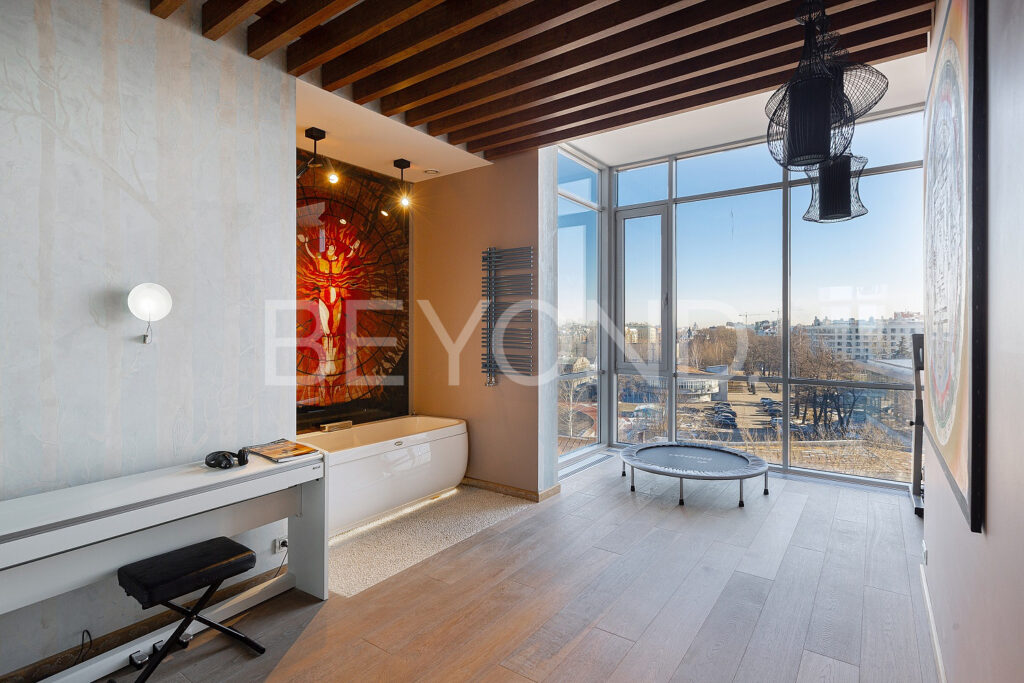 Welness-комната с видовым эркером