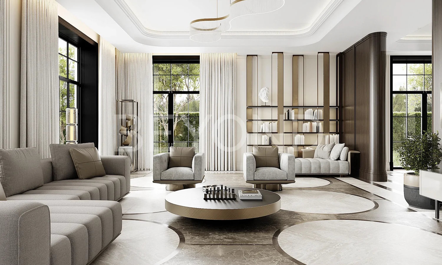 «северный версаль» - классическая архитектура в современном прочтении с видом на "лахта центр" фото 5