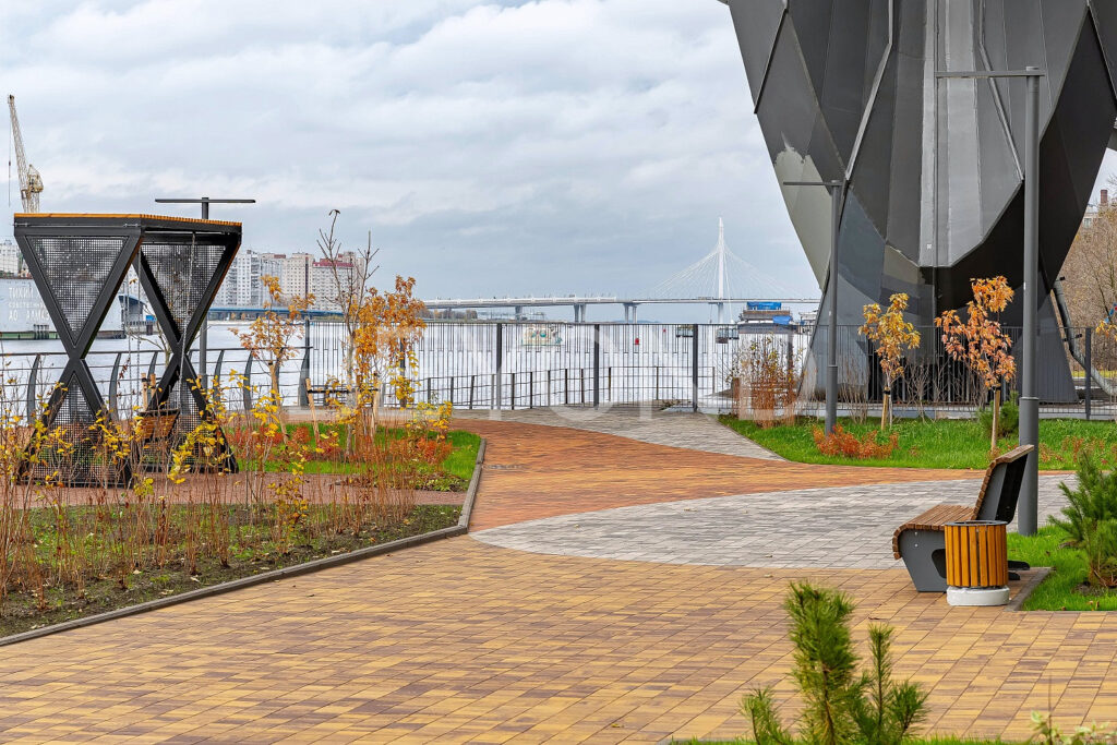 Благоустроенная территория