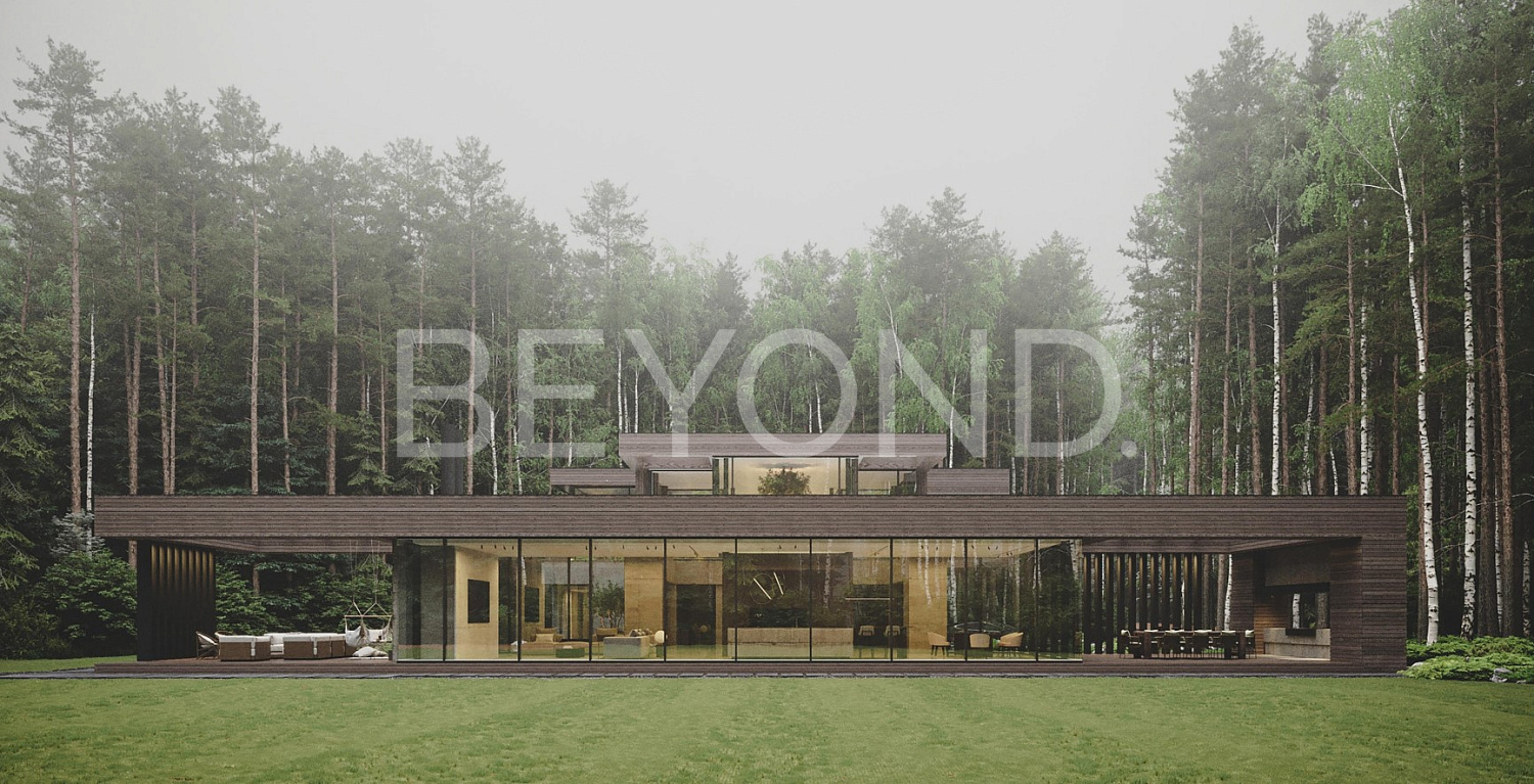 кп "репино парк" - дом с парящей архитектурой от yudin & novikov и потрясающим видом на променад с озером фото 2