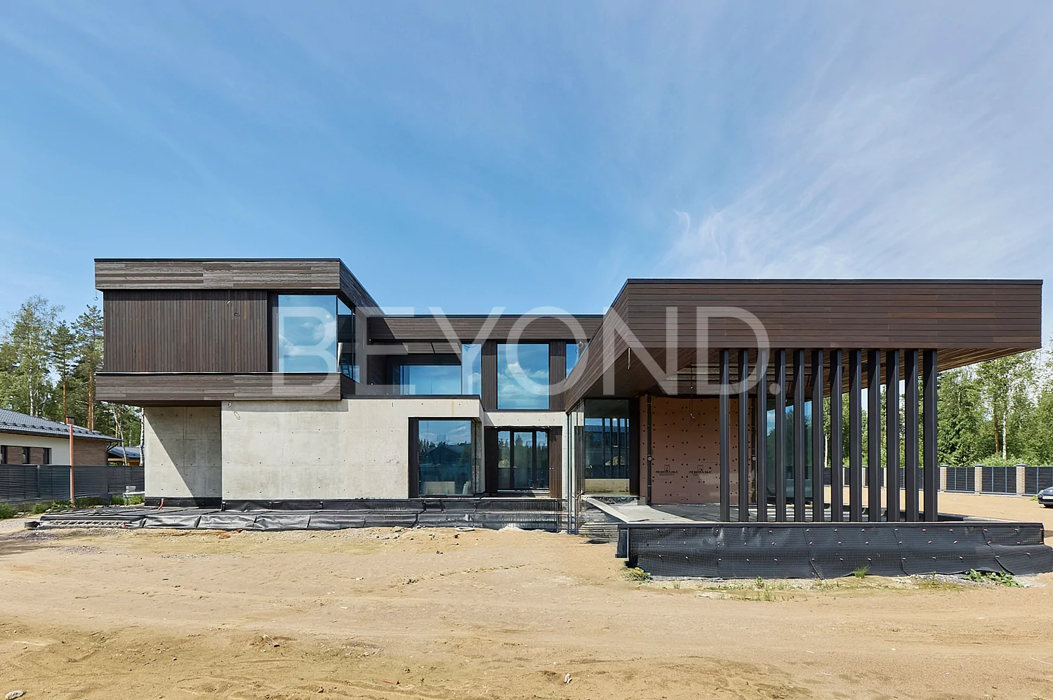 кп "репино парк" - дом с парящей архитектурой от yudin & novikov и потрясающим видом на променад с озером фото 1