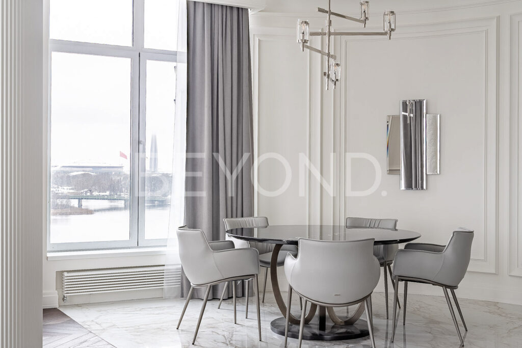 Гостиная с панорамными видами