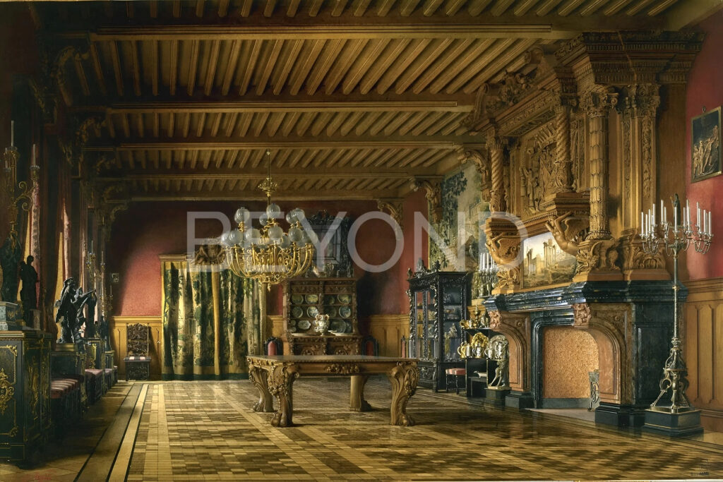 Акварель гостиной 1864 г - Русский музей