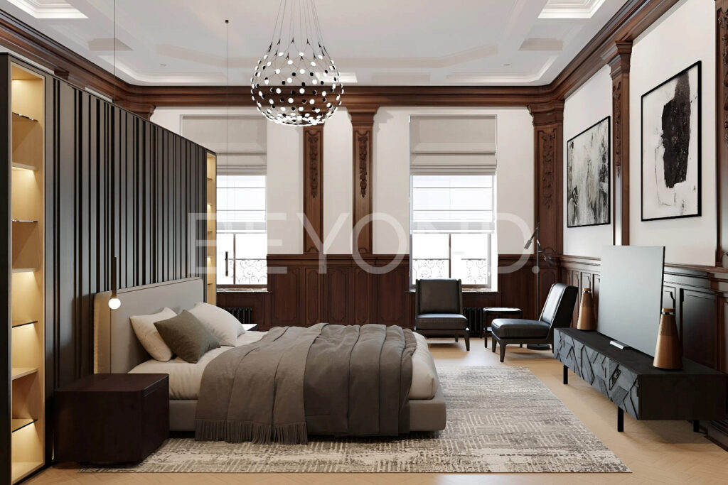 Спальня - визуализация