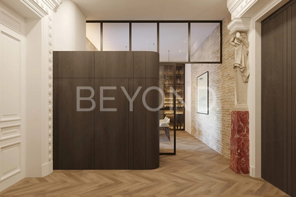 Холл - визуализация