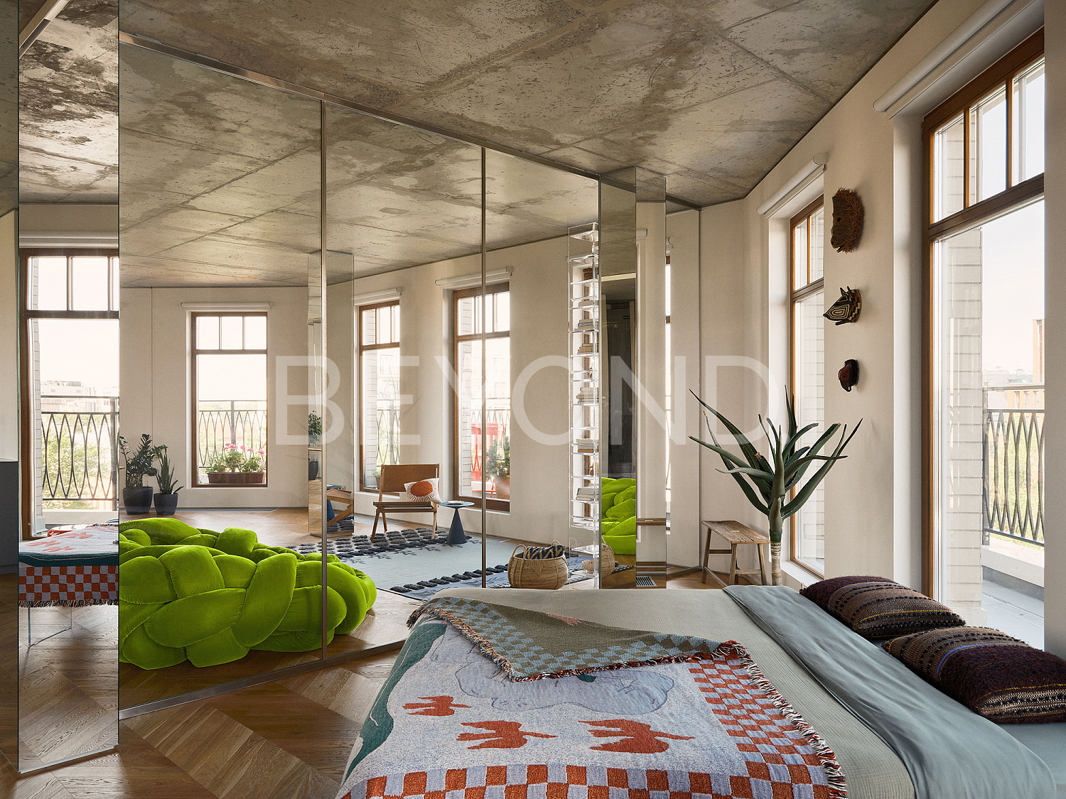 «мироздание» - квартира с панорамным видом фото 2