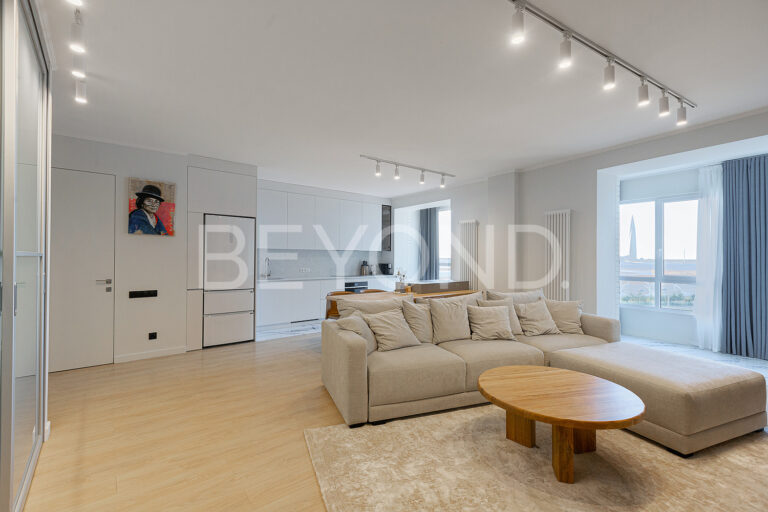 «морской фасад» - квартира с прямым видом на лахта центр фото 5