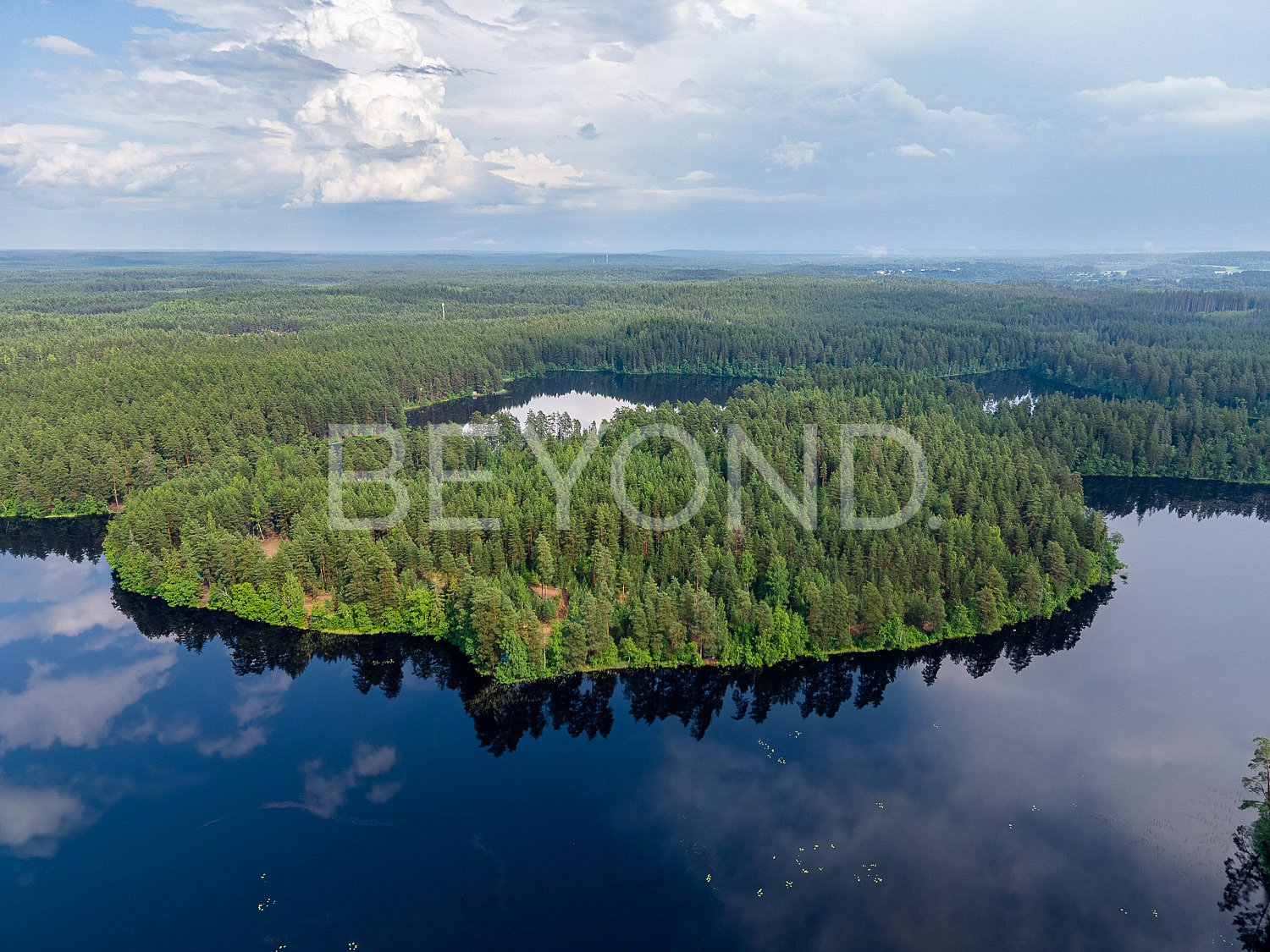 оз. большое луговое - полуостров тишины на озере фото 5