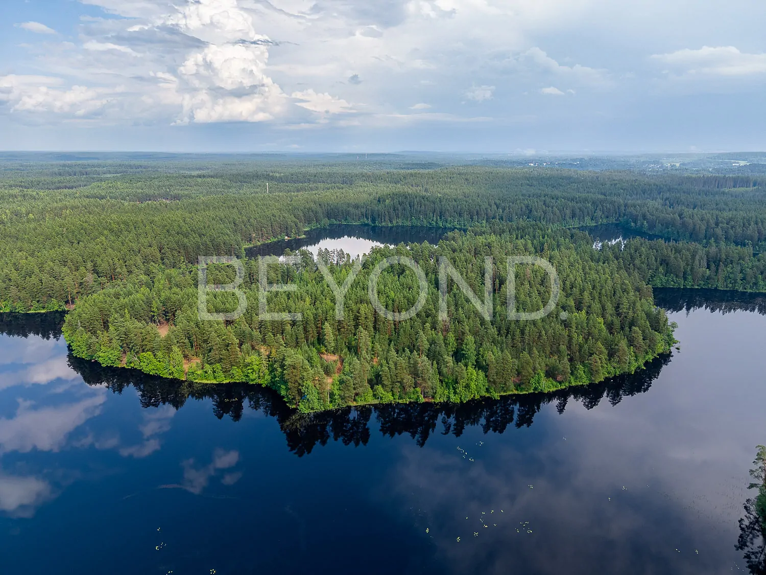 оз. большое луговое - полуостров тишины на озере фото 5